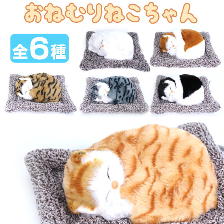 楽天市場】おねむりねこちゃん6種 : おもちゃの三洋堂