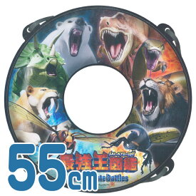 【メール便可】最強王図鑑 うきわ 55cm