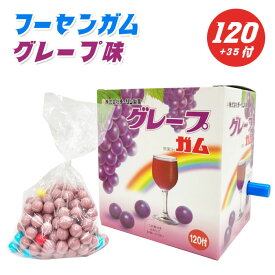 チーリン製菓 グレープ マーブルガム 120付