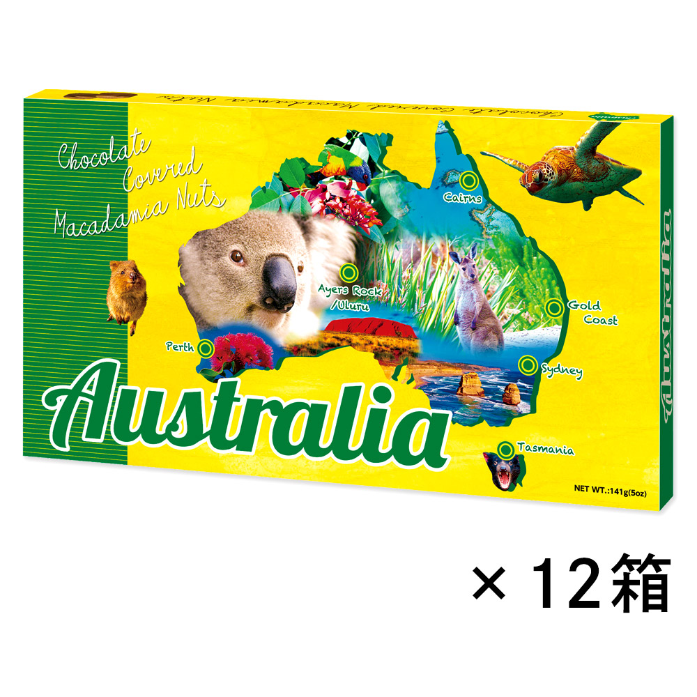 オーストラリア 土産 オーストラリア マカデミアナッツチョコレート 12箱セット