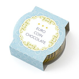 【5400円以上で送料無料】 ユーロコイン ミルクチョコレート スリーブ 個包装 ばらまき 1箱【251101】