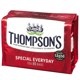イギリス 土産 トンプソンズティー 紅茶 80包入り【241200】【441092】【5400円以上で送料無料】