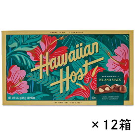 ハワイ 土産 ハワイアンホースト Hawaiian Host マカデミアナッツチョコレート ハイビスカス 12箱セット【243104】【443106】【送料無料】
