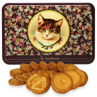 【5400円以上で送料無料】 フランス 土産 ギフト ラ・トリニテーヌ La Trinitaine クッキー 三毛猫缶 ガ…