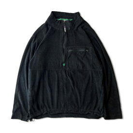 90s REI ハーフジップ プルオーバー POLARTEC フリース トップ XL 黒 / 90年代 オールド アールイーアイ アウトドア ブラック 古着 アメリカ古着 USED ユーズド 中古 VINTAGE US古着 アメカジ