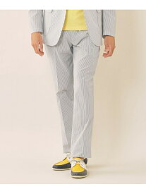 【SALE／74%OFF】【セットアップ対応可能】シアサッカーラウンジパンツ THE SCOTCH HOUSE ザ・スコッチハウス パンツ スラックス・ドレスパンツ ブルー ブラウン【RBA_E】【送料無料】[Rakuten Fashion]