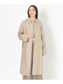 シルクレインコート SANYOCOAT サンヨーコート ジャケット・アウター ステンカラーコート ブラック ベージュ【送料無料】[Rakuten Fashion]