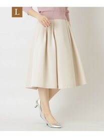 【L】ライトグログラン スカート TO BE CHIC サンヨー エルサイズ スカート その他のスカート ピンク ブラック ベージュ【送料無料】[Rakuten Fashion]