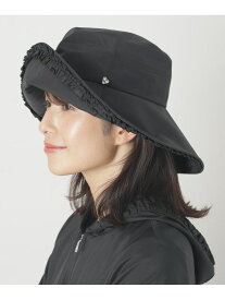 フリルキャペリン TO BE CHIC トゥー ビー シック 帽子 ハット ブラック【送料無料】[Rakuten Fashion]