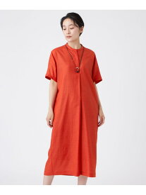 【SALE／40%OFF】【カタログ掲載】【接触冷感・マシンウォッシャブル】ファージュストレッチワンピース EVEX by KRIZIA エヴェックス バイ クリツィア ワンピース・ドレス ワンピース レッド ベージュ ブラウン【RBA_E】【送料無料】[Rakuten Fashion]