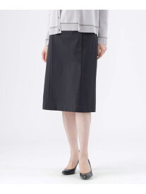 【SALE／61%OFF】【美シリーズ】【セットアップ対応】【ウォッシャブル】トリアセスビンポンチスカート TRANS WORK トランスワーク スカート その他のスカート ベージュ ネイビー グレー【RBA_E】【送料無料】[Rakuten Fashion]