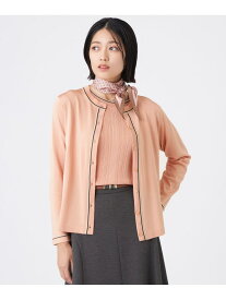 【SALE／47%OFF】【ウォッシャブル】バイカラーニット TRANS WORK トランスワーク トップス シャツ・ブラウス ピンク ネイビー【RBA_E】【送料無料】[Rakuten Fashion]