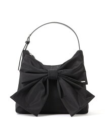 リボンワンショルダーバッグ TO BE CHIC トゥー ビー シック バッグ ショルダーバッグ ブラウン ブラック【送料無料】[Rakuten Fashion]