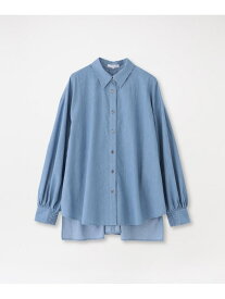 【SALE／65%OFF】デニムバックギャザーブラウス LOVELESS ラブレス トップス シャツ・ブラウス ブルー【RBA_E】【送料無料】[Rakuten Fashion]