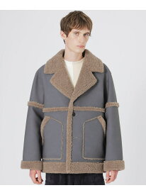 【SALE／30%OFF】フェイクシアリングジャケット LOVELESS ラブレス ジャケット・アウター ブルゾン・ジャンパー グリーン グレー ブラック【RBA_E】【送料無料】[Rakuten Fashion]