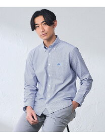 【SALE／22%OFF】【吸水速乾/接触冷感】BEYONTECH(R) 小紋プリントジャージーシャツ BAKER STREET ベイカー・ストリート トップス シャツ・ブラウス ピンク ブルー【RBA_E】【送料無料】[Rakuten Fashion]