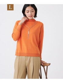 【SALE／52%OFF】【L】【ウォッシャブル】エクストラファインウールプルオーバー TRANS WORK サンヨー エルサイズ トップス ニット ホワイト オレンジ ブラック ブルー【RBA_E】【送料無料】[Rakuten Fashion]