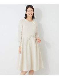 【SALE／45%OFF】ふくれジャカード ニットコンビドレス TO BE CHIC トゥー ビー シック ワンピース・ドレス その他のワンピース・ドレス ベージュ ブラック【RBA_E】【送料無料】[Rakuten Fashion]