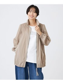 【SALE／64%OFF】【はっ水】【防風】【ウォッシャブル】ジャージープリーツアウター EVEX by KRIZIA エヴェックス バイ クリツィア ジャケット・アウター レインコート ブラック ベージュ【RBA_E】【送料無料】[Rakuten Fashion]