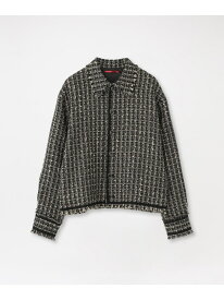 バンビーナツイードブルゾン LOVELESS ラブレス ジャケット・アウター ブルゾン・ジャンパー グレー【送料無料】[Rakuten Fashion]