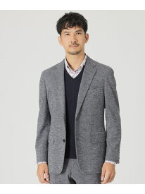 【SALE／35%OFF】【セットアップ対応可能】ウールミックスコットンジャージジャケット THE SCOTCH HOUSE ザ・スコッチハウス ジャケット・アウター テーラードジャケット・ブレザー ホワイト ネイビー グレー【RBA_E】【送料無料】[Rakuten Fashion]
