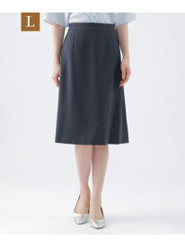 【SALE／43%OFF】【L】【美シリーズ】【セットアップ対応】【吸水速乾】【接触冷感】【防しわ】【ウォッシャブル】エバレットクロススカート TRANS WORK サンヨー エルサイズ スカート その他のスカート ネイビー ベージュ【RBA_E】【送料無料】[Rakuten Fashion]