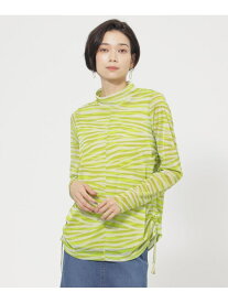 【SALE／60%OFF】【ウォッシャブル】タイガーシアーチュールプルオーバーカットソー EVEX by KRIZIA エヴェックス バイ クリツィア トップス カットソー・Tシャツ イエロー【RBA_E】【送料無料】[Rakuten Fashion]