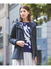 【SALE／59%OFF】【カタログ掲載品】シンダウンコート EVEX by KRIZIA エヴェックス バイ クリツィア ジャケット・アウター その他のジャケット・アウター ネイビー ベージュ【RBA_E】【送料無料】[Rakuten Fashion]