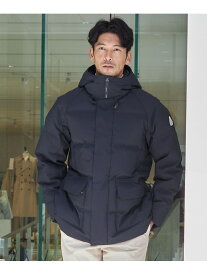 ＜青森ダウン＞PERTEX (R) SHIELDAIR(ミドル) SANYOCOAT サンヨーコート ジャケット・アウター レインコート ホワイト ネイビー【送料無料】[Rakuten Fashion]