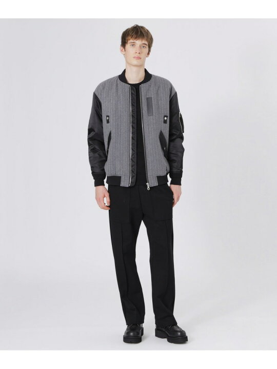 楽天市場】【SALE／30%OFF】ウールストライプMA-1 LOVELESS ラブレス