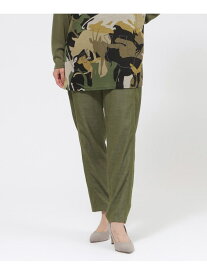 【SALE／52%OFF】【カタログ掲載品】【ウォッシャブル】デニムライクベイカーパンツ EVEX by KRIZIA エヴェックス バイ クリツィア パンツ その他のパンツ ネイビー カーキグリーン【RBA_E】【送料無料】[Rakuten Fashion]
