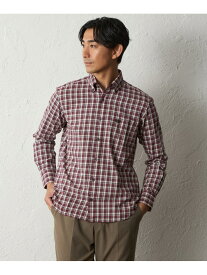 【SALE／43%OFF】ミルドチェックシャツ BAKER STREET ベイカー・ストリート トップス シャツ・ブラウス ブルー レッド グリーン【RBA_E】【送料無料】[Rakuten Fashion]