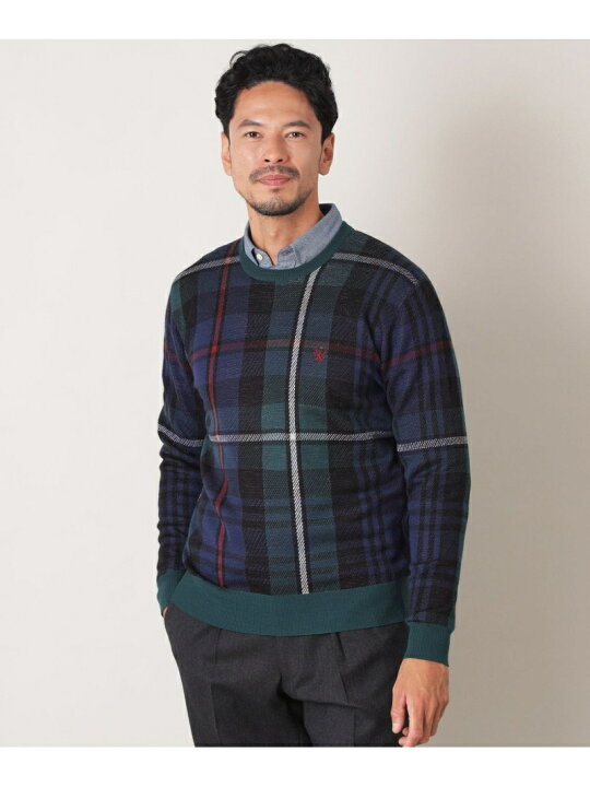 楽天市場】【SALE／62%OFF】ビッグタータンズジャカードセーター THE 