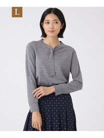 【SALE／45%OFF】【L】【ウォッシャブル】エクストラファインウールプルオーバー TRANS WORK サンヨー エルサイズ トップス ニット ブラウン ネイビー グレー レッド【RBA_E】【送料無料】[Rakuten Fashion]