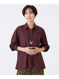 【SALE／56%OFF】【接触冷感】【マシンウォッシャブル】スパンローンペプラムシャツ EVEX by KRIZIA エヴェックス バイ クリツィア トップス シャツ・ブラウス ブラック ホワイト レッド【RBA_E】【送料無料】[Rakuten Fashion]