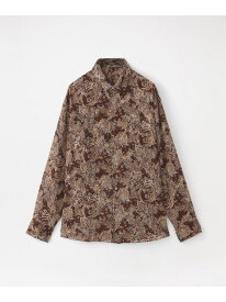 【SALE／62%OFF】シアーペイズリーシャツ LOVELESS ラブレス トップス シャツ・ブラウス ネイビー ブラウン【RBA_E】【送料無料】[Rakuten Fashion]