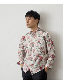 Liberty Decadent Bloomsシャツ BAKER STREET ベイカー・ストリート トップス シャツ・ブラウス グリーン ピンク【送料無料】[Rakuten Fashion]