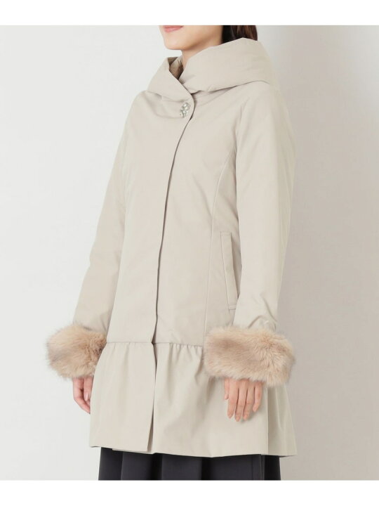 楽天市場】【SALE／30%OFF】2WAYストレッチツイル ダウンコート TO BE 