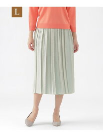 【SALE／60%OFF】【L】【ウォッシャブル】ジャカードリバーシブルスカート TRANS WORK サンヨー エルサイズ スカート ロング・マキシスカート ベージュ ネイビー【RBA_E】【送料無料】[Rakuten Fashion]