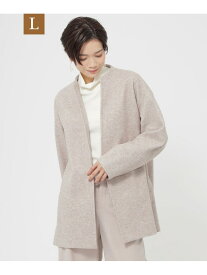 【SALE／20%OFF】【L】【ウォッシャブル】ウールライクジャージコート EVEX by KRIZIA サンヨー エルサイズ ジャケット・アウター その他のジャケット・アウター ベージュ グレー グリーン【RBA_E】【送料無料】[Rakuten Fashion]