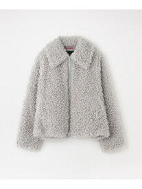 【SALE／20%OFF】【UNISEX】カルガンラムライクファーブルゾン LOVELESS ラブレス ジャケット・アウター ブルゾン・ジャンパー グレー ブラック ブラウン【RBA_E】【送料無料】[Rakuten Fashion]