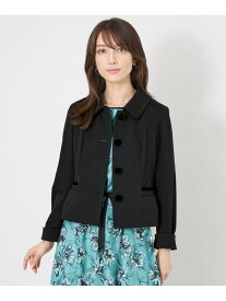 モクロディ ステンカラーショートジャケット TO BE CHIC トゥー ビー シック ジャケット・アウター テーラードジャケット・ブレザー ブラック【送料無料】[Rakuten Fashion]