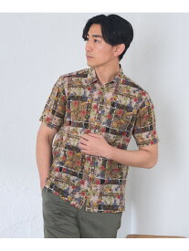 【SALE／32%OFF】タータン*フラワープリントシャツ BAKER STREET ベイカー・ストリート トップス シャツ・ブラウス ブルー【RBA_E】【送料無料】[Rakuten Fashion]
