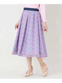 エアリージャカードフレア スカート TO BE CHIC トゥー ビー シック スカート その他のスカート ブルー【送料無料】[Rakuten Fashion]