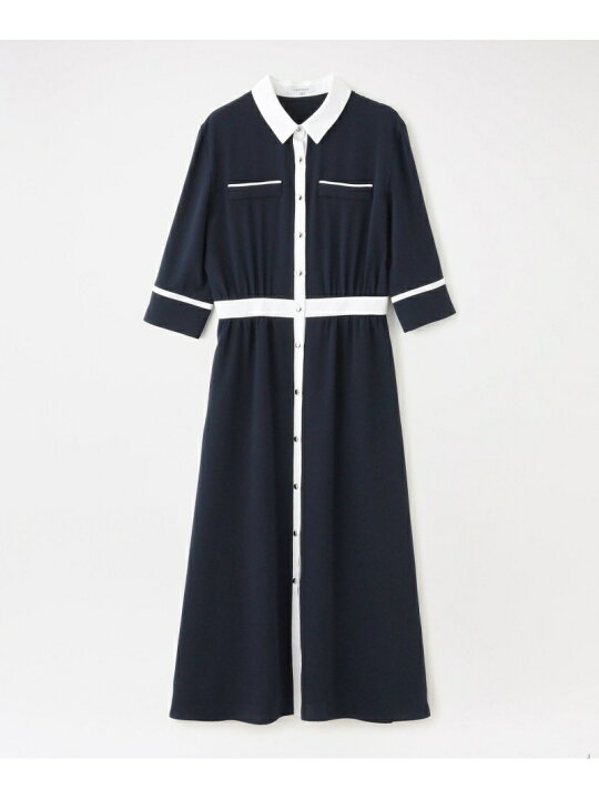 楽天市場】【SALE／20%OFF】【予約販売】ネイビーバイカラーシャツ 