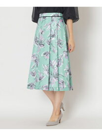 【SALE／71%OFF】ペインティングフラワープリント スカート TO BE CHIC トゥー ビー シック スカート その他のスカート ピンク グリーン【RBA_E】【送料無料】[Rakuten Fashion]