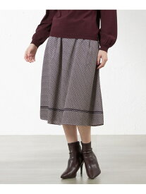 【SALE／50%OFF】ピッコロプリントスカート AMACA アマカ スカート その他のスカート ブラック【RBA_E】【送料無料】[Rakuten Fashion]