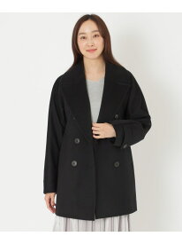 【大草直子さんコラボ】＜Rain Wool＞ピーコート SANYOCOAT サンヨーコート ジャケット・アウター レインコート ブラック グレー【送料無料】[Rakuten Fashion]