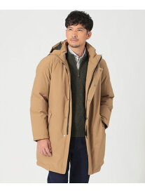 【SALE／58%OFF】【はっ水】SCOTTEXロングダウンコート THE SCOTCH HOUSE ザ・スコッチハウス ジャケット・アウター レインコート ブラック ベージュ【RBA_E】【送料無料】[Rakuten Fashion]