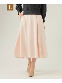 【SALE／40%OFF】【L】ダブルサテン スカート TO BE CHIC サンヨー エルサイズ スカート その他のスカート ピンク ブラック【RBA_E】【送料無料】[Rakuten Fashion]
